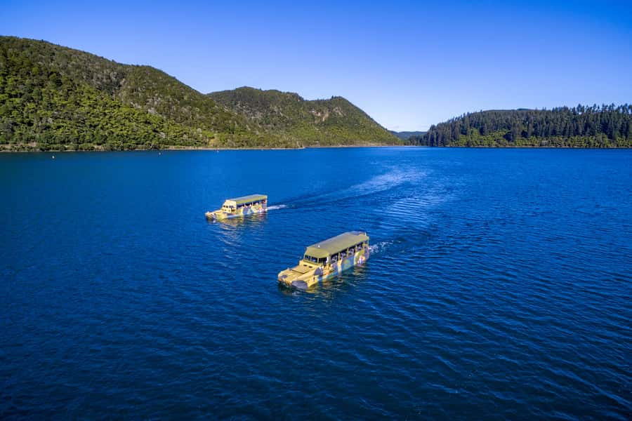 Rotorua City and Lakes Duck Tour - Rotokakahi (Green Lake) and the Third Water Entry
