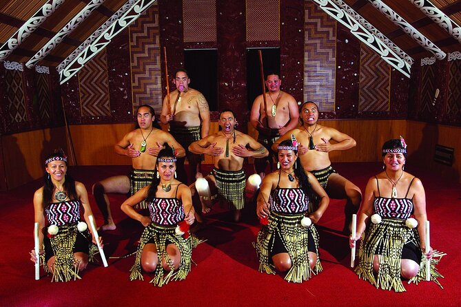 Rotorua Discovery Te Puia Tour - Stop 1: Te Puia geothermal valley, plus the Maori welcome on the marae
