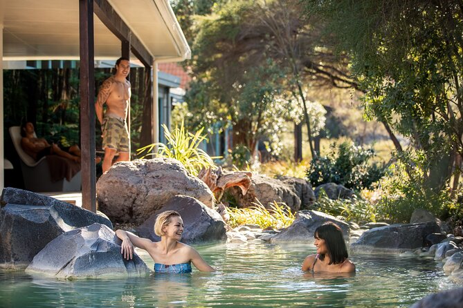 Rotorua Highlights Tour from Auckland with Optional Extras - Polynesian Spa or hot tubs: soaking is the reset button