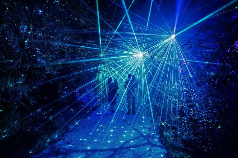 Rotorua: Marama Geyser Light Trail & Geothermal Experience - Interactive artworks you can actually react to