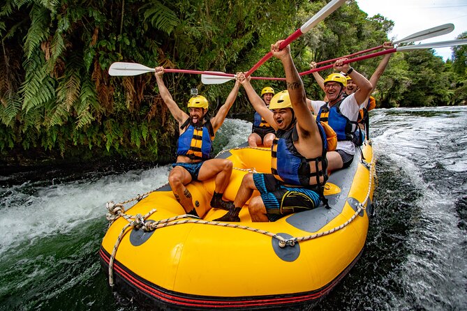 Rotorua Rafting: Kaituna River White Water Rafting & Free Sauna - Kaituna River Grade 5 fun, built around Tutea Falls