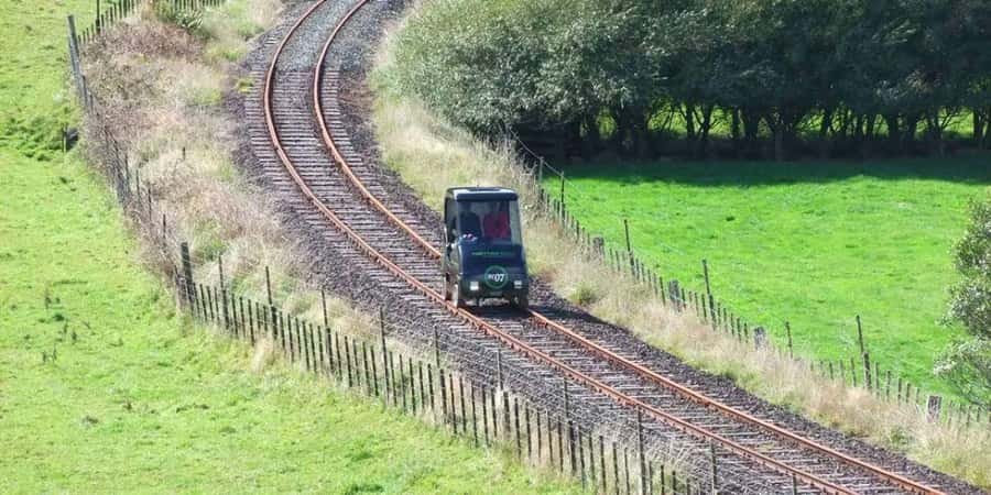 Rotorua Railcruising: Self-Drive Rail Car with Audio Guide - Rotorua Railway, from your own self-drive rail car seat