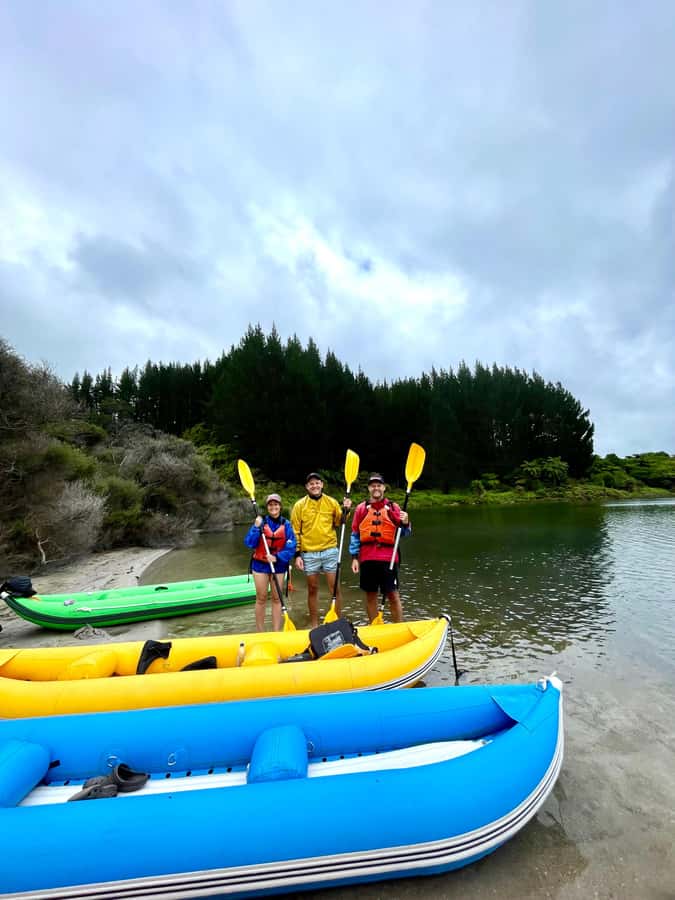 Rotorua: Secret adventure kayaking to natural hot springs - How physically demanding is it?