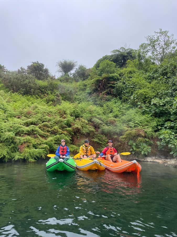 Rotorua: Secret adventure kayaking to natural hot springs - Best fit: families, active couples, and story-minded travelers