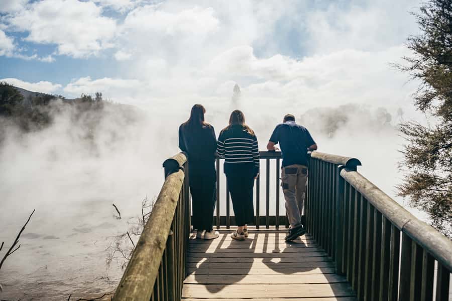 Rotorua: 'Thermal Path Tour' Geothermal half day Tour - Active Mud Pool: Steam, Gases, and Bubbling Mud Power
