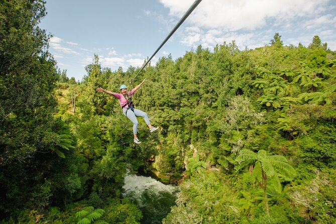 Rotorua Ziplines - Okere Falls Experience - Rotorua ziplining at Okere Falls, why this route hits