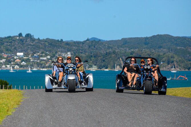 Scenic Tour - Bay of Islands, 30 mins (min2) - Winter and wind: how to dress for a year-round ride