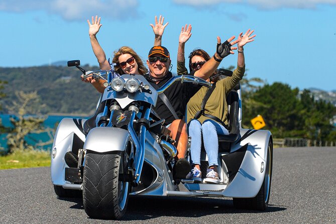 Scenic Tour - Bay of Islands, 30 mins (min2) - The V8 tricycle ride: what it feels like in motion