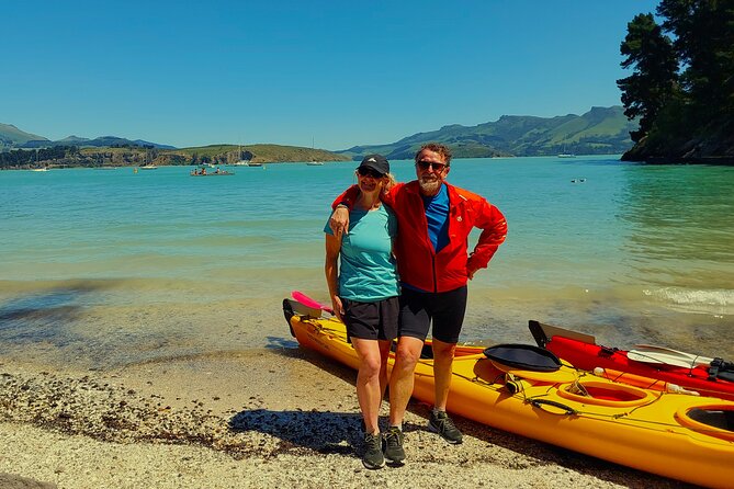 Sea Kayaking Christchurch, Lyttelton Harbour & Quail Island - Setting out from Christchurch, with a Port Hills photo stop
