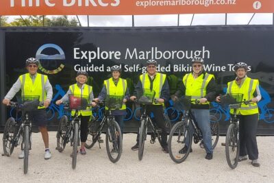 Self-Guided Biking Wine Tour (full day) in the Marlborough Region.