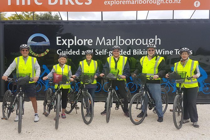 Self-Guided Biking Wine Tour (full day) in the Marlborough Region. - The wine map turns self-guided into a real itinerary