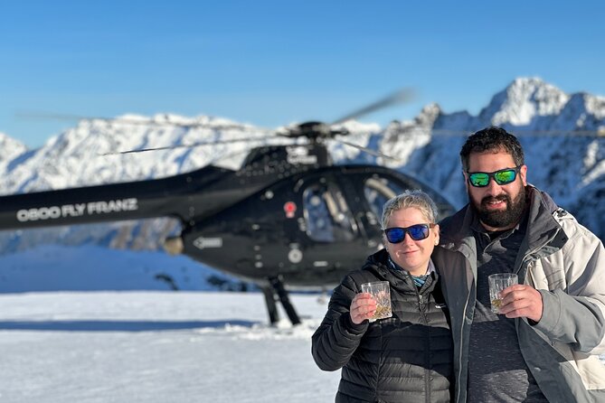 Shackleton Glacier Whiskey Endurance - 50mins - Seats, comfort, and the ladder steps into the helicopter