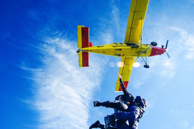Skydive Mt. Cook - 20+ Seconds of Freefall from 10,000ft - The main event: tandem jump, 10,000ft, and 20+ seconds of freefall