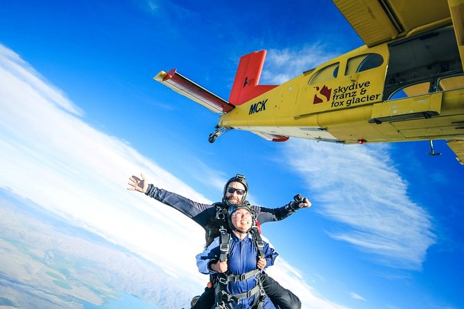 Skydive Mt. Cook - 45+ Seconds of Freefall from 13,000ft - Pukaki Airport to Mt Cook National Park, one ride to the sky