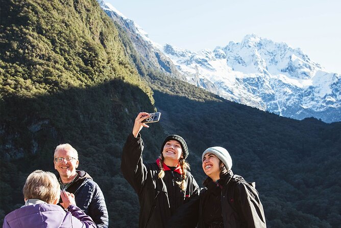 Small Group, Award Winning Milford Sound Day Experience & Cruise - Milford Sound cruise: waterfalls, wildlife, hot drinks, and time on the water