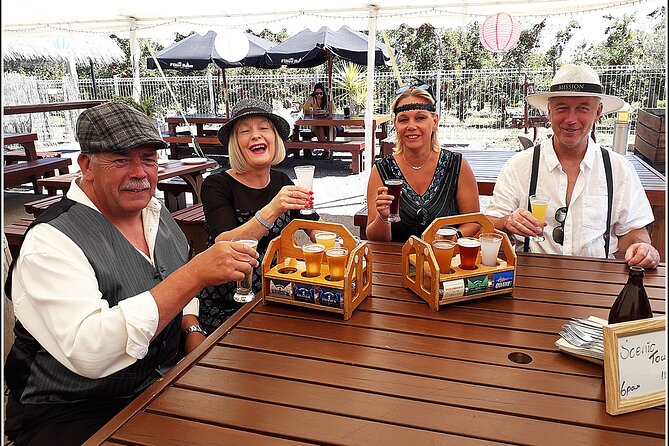 Small group - Napier Premium Winery , Beer & Cider + 5.5h to 6h. - The Beer and Cider Stop: Picking Three Full Glasses