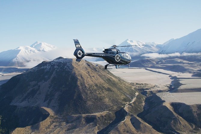 Southern Alps Scenic - Flying over the Waimakariri River: braided patterns that look unreal