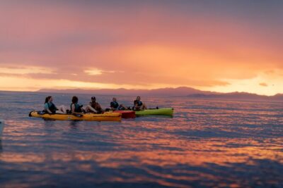 Sunset Kayak tour in Kaikoura