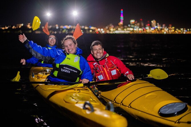 Sunset kayak tour to Rangitoto Island - From Parnell to the harbor crossing: the paddle there