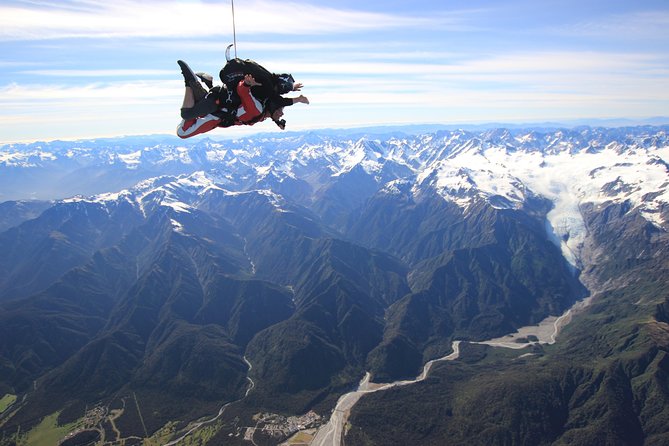 Tandem Skydive 13,000ft from Franz Josef - Tandem Skydive Over Franz Josef Glacier, The Big Reason People Book