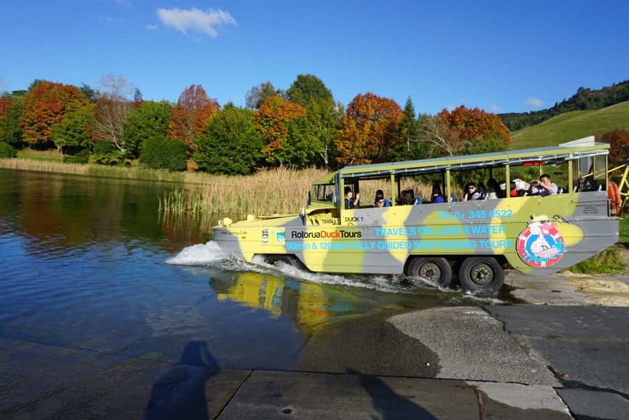 Tarawera and Lakes 2-Hour Duck Eco Tour - From Fenton Street to Lake Okareka: your first calm-water splash
