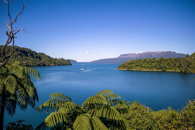 Tarawera and Rotorua Lakes Eco Tour by Boat with Guide - The 2 hour route, stop by stop