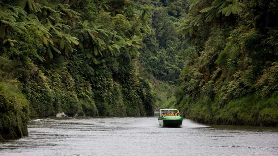 Taumarunui: Railcart and Jetboat Adventure with lunch - First stop: From Forgotten World Motel to Okahukura