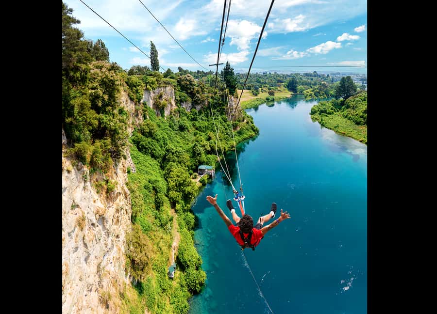 Taupō: Bungy Jump and Swing Combo - Key points before you jump