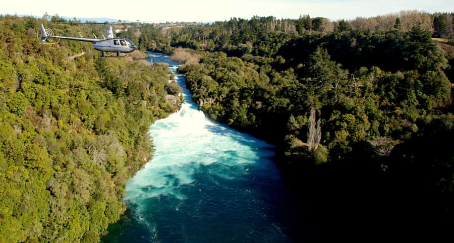 Taupo: Huka Falls Helicopter Ride - Why a Taupo helicopter ride beats a photo stop