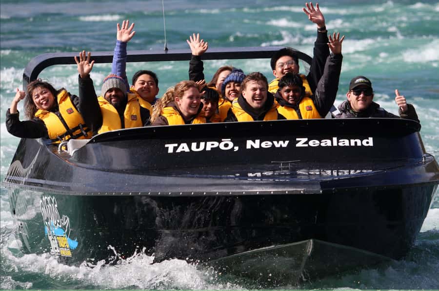 Taupo: Waikato River Jetboating Adventure - Entering Rapids Jet Taupo, finding the meeting point, and getting ready