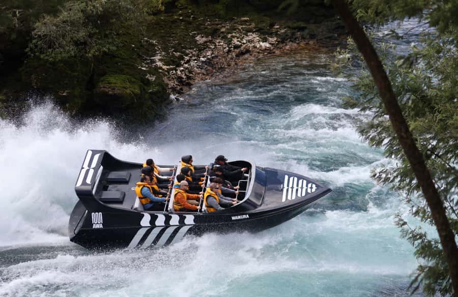 Taupo: Waikato River Jetboating Adventure - Waikato River whitewater rapids and the canyon run