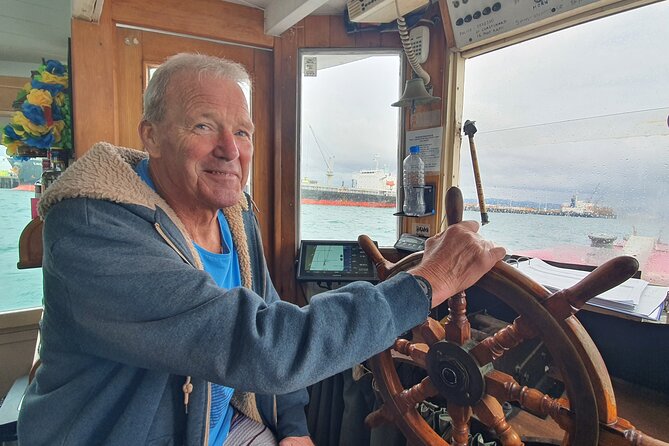 Tauranga Harbour Scenic One Hour Historical Boat Cruise - Port of Tauranga: the working side of the harbor