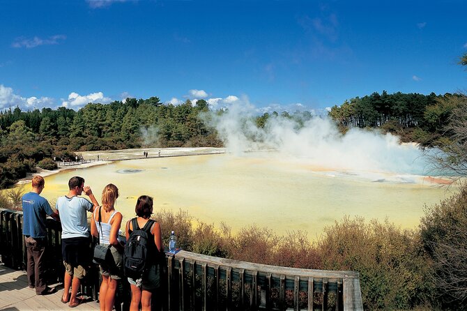 Tauranga Private Shore Excursion: Wai-O-Tapu Thermal Wonderland - Whakarewarewa living Maori village: hot-spring cooking plus Pohutu