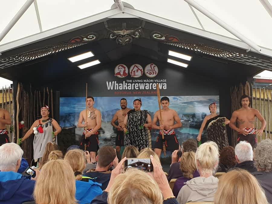 Tauranga: Rotorua Redwoods Tour & Maori Village Experience - Whakarewarewa Maori Living Village: the geyser, the stories, and the haka