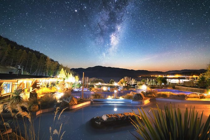 Tekapo Star Gazing Tour - Soak in the Stars - Tekapo Springs after dark, hot pools designed for star watching