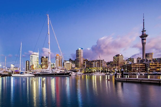 The City Lights: a unique electric bike tour of Auckland by night! - Meet at Princes Wharf, gear up, and get your bearings fast