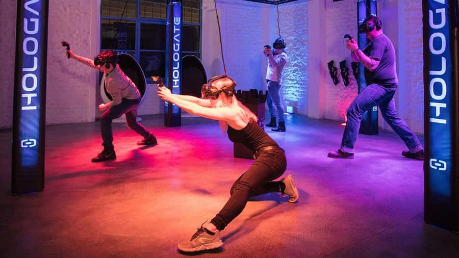 Thrillzone Queenstown: Multiplayer Virtual Reality - Picking Games: Snowballs, Beat Battles, and Zombie Co-op