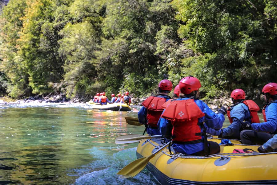 Tongariro River: Grade 3 Whitewater Rafting - Grade 3 on the Tongariro: what makes it fun, not just scary