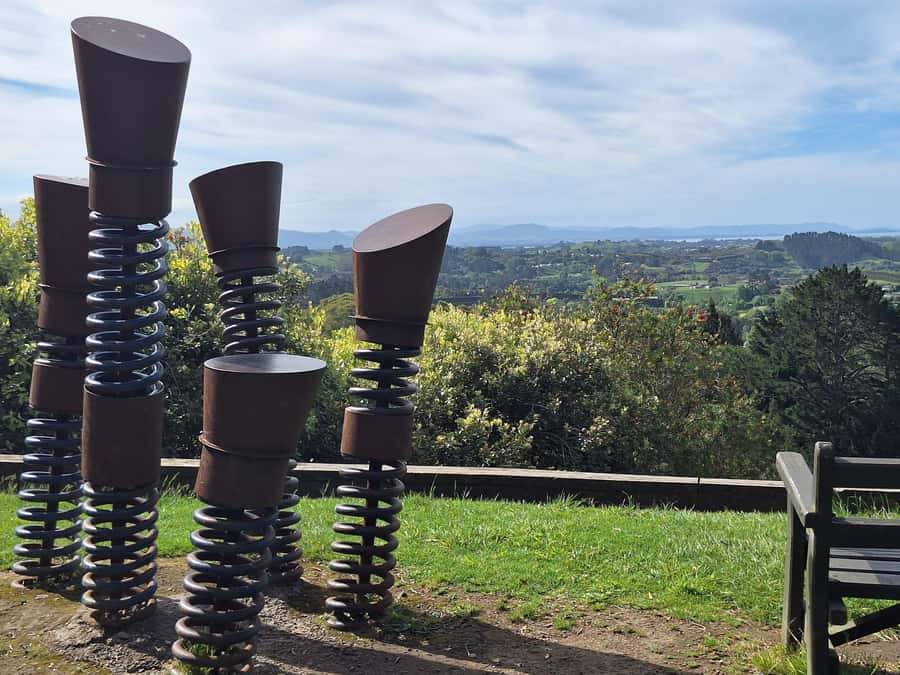 Tour of the Bay, Te Puna Sculpture Park and Historic Village - The Minden Lookout Entry: When the Bay of Plenty Turns Into a Postcard