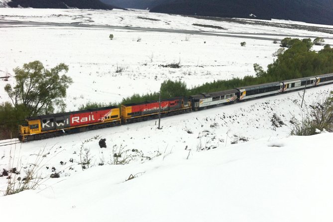 Tranz Alpine Train Tour - Riding the TranzAlpine train: the real centerpiece