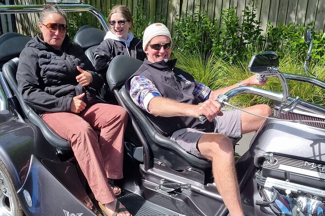V8 Trike Private Tour of Christchurch - New Regent Street: Spanish Mission Shopping in a Pedestrian Mall