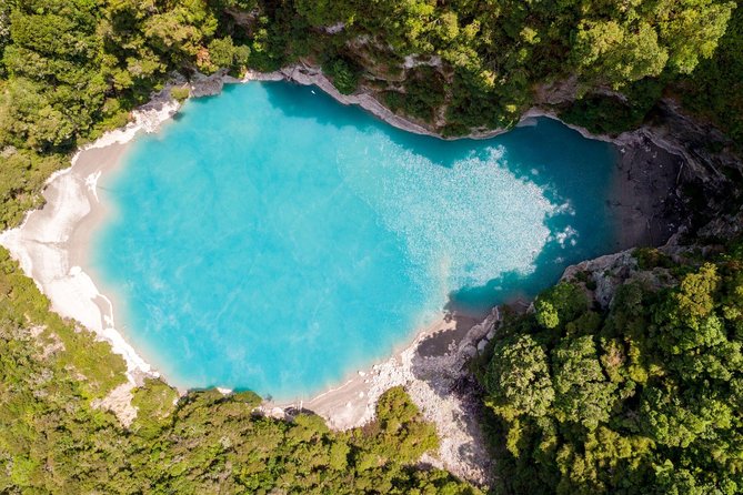 Volcanic Valley Self Guided Walking and Hiking at Waimangu - Geothermal Highlights You Can Find: Frying Pan, Inferno Crater, Rotomahana