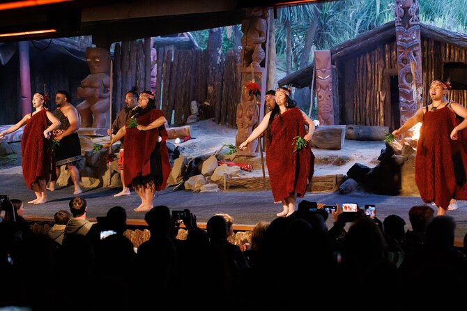 Voyages of Maori at Mitai Maori Village - The main performance: haka, poi, mōteatea, waiata, and dance with explanation