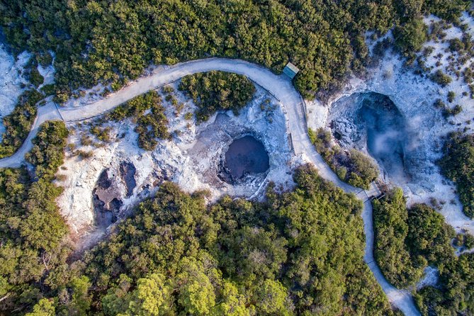 Wai-O-Tapu Thermal Wonderland, Rotorua, New Zealand - The Self-Guided Walking Circuit: Pools, Craters, and Steaming Fissures