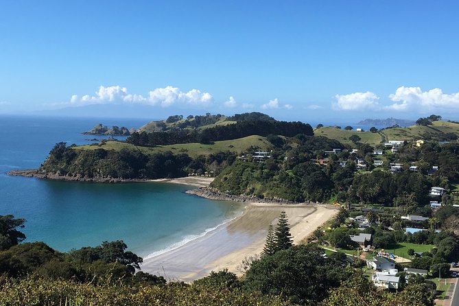 Waiheke Island Hop-On Hop-Off Explorer Bus - Oneroa and Onetangi: the beach break that makes the whole trip better