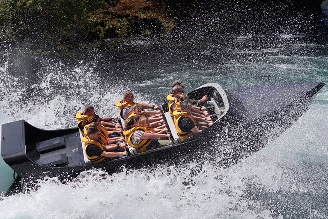 Waikato River Jet Boat Ride from Taupo - Safety and comfort on a jet boat that moves fast