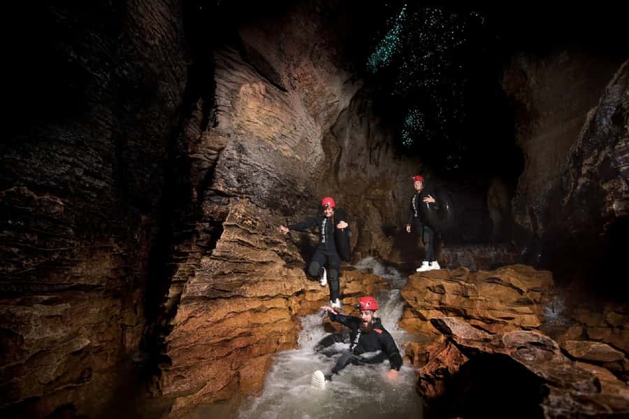 Waitomo Caves Black Abyss Ultimate Caving Experience - Check-in and gear up near the Waitomo caves
