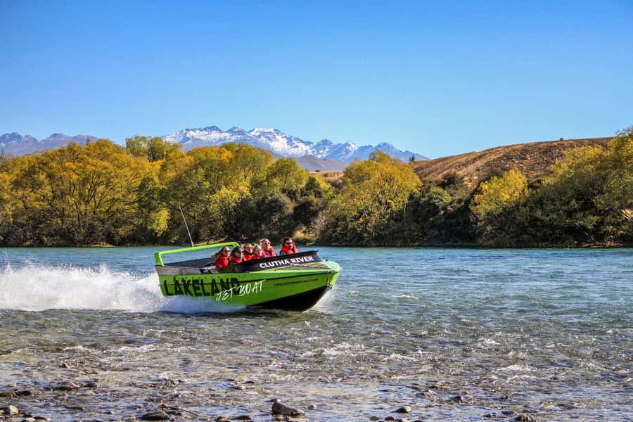 Wanaka: Jet Boat Ride on Clutha River - What the jet boat ride actually feels like at 80 km/h