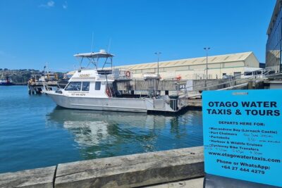 Water Taxi and Shuttle to Larnach Castle
