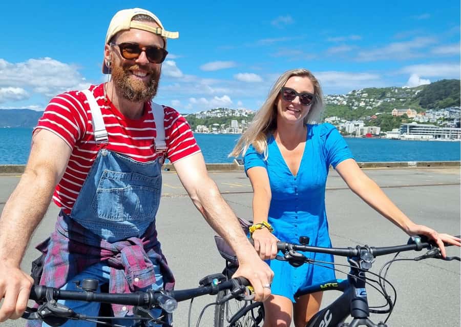 Wellington Electric Bike Rental - Mt Victoria and the windy-city reality check